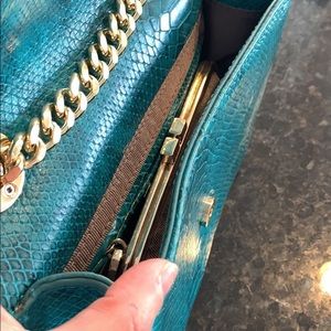 Ivanka Trump small classic “jade” clutch